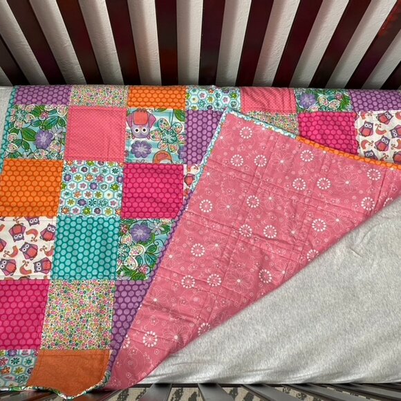 *NEW* Handmade Baby Girl Quilt - Picture 9 of 10